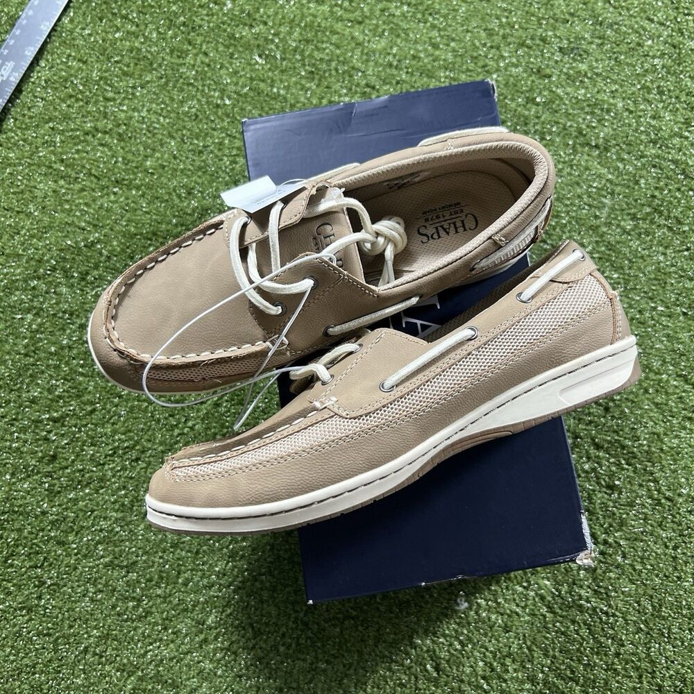 Chaps Dana Women's Size 9 Tan Boat Shoes Loafers New in Box - Picture 5 of 8